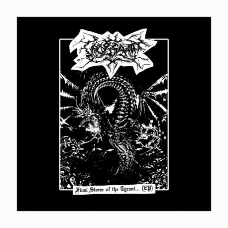 VRÖRSAATH - Final Storm Of The Tyrant LP, Vinilo Negro