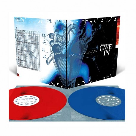 CAVE IN - Until Your Heart Stops 2LP, Red Vinyl + Blue Vinyl, Ltd. Ed.