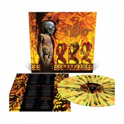 NILE - Amongst The Catacombs Of Nephren-Ka LP, Yellow Splatter Vinyl, Ltd. Ed.