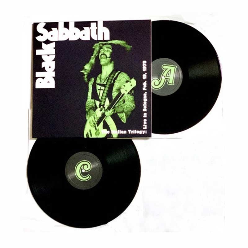 BLACK SABBATH - The Italian Trilogy: Live In Bologna, Feb. 19, 1973 2LP  Vinilo Negro Ed. Ltd.