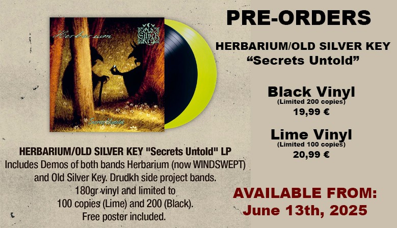 HERBARIUM / OLD SILVER KEY - Secrets Untold LP