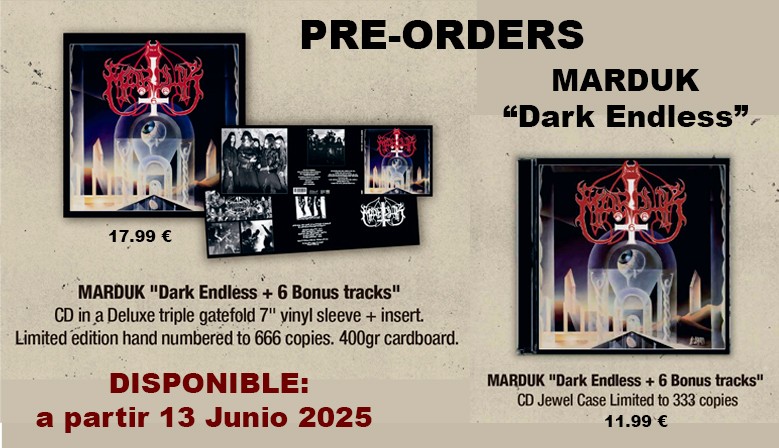 MARDUK - Dark Endless CD