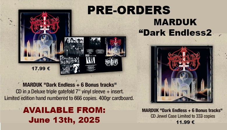 MARDUK - Dark Endless CD