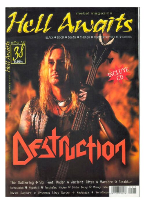 REVISTA HELL AWAITS Nº38