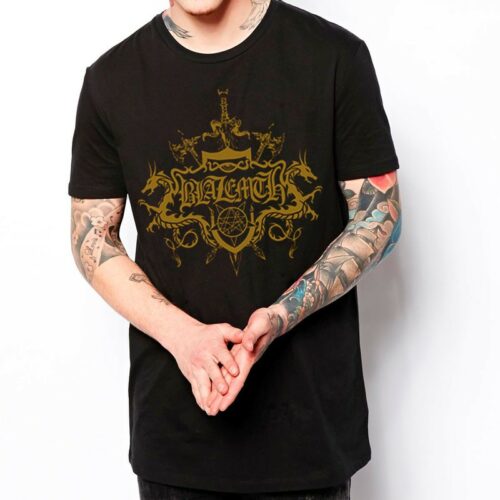 Camiseta Negra BLAZEMTH (logo dorado) SOLO EN PRE-ORDERS