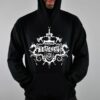 Sudadera Negra BLAZEMTH (logo blanco)