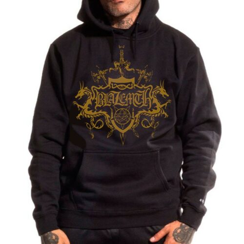 Sudadera Negra BLAZEMTH (logo dorado)SOLO por PRE-ORDERS
