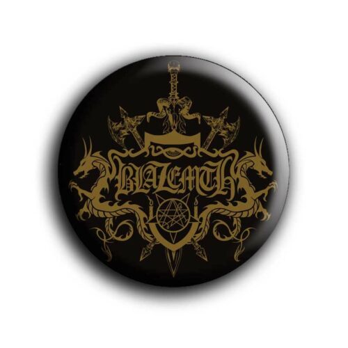 Chapa BLAZEMTH (Logo dorado)