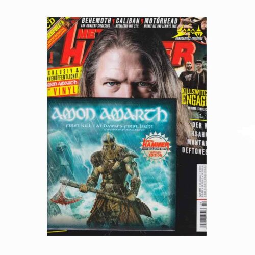 AMON AMARTH - First Kill / At Dawn's First Light 7" + Revista Metal Hammer
