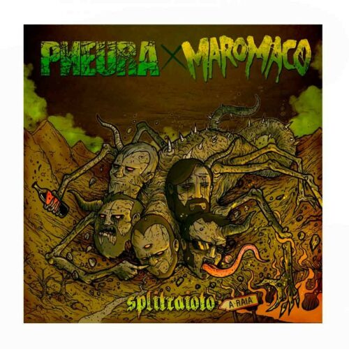 PNEURA/MAROMACO - SplitRaioto Split Vinilo Negro 12"