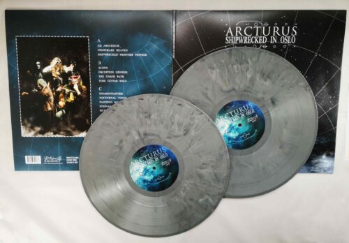 ARCTURUS - Shipwrecked In Oslo 2LP Vinilo Marmoleado Gris Ed. Ltd. Gatefold