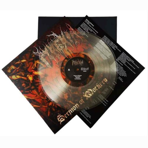 PYREXIA - Sermon Of Mockery LP Vinilo Transparente Ed. Ltd
