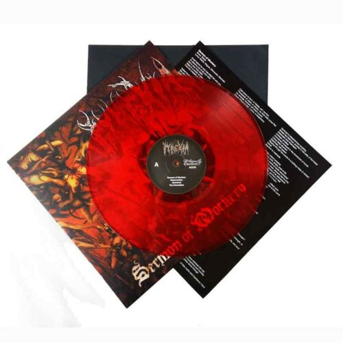 PYREXIA - Sermon Of Mockery LP Vinilo Rojo Transparente Ed. Ltd