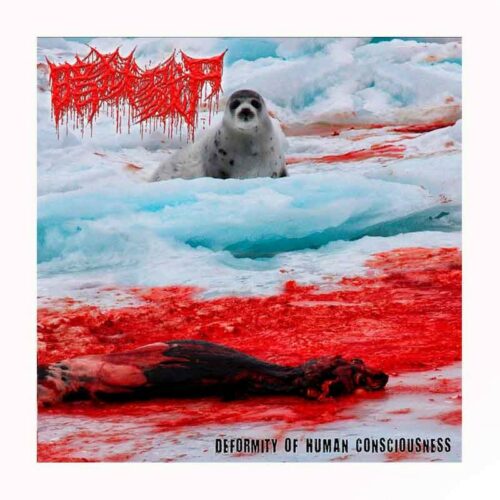 THE DARK PRISON MASSACRE - Deformity Of Human Consciousness LP Vinilo Rojo Transparente Ed. Ltd