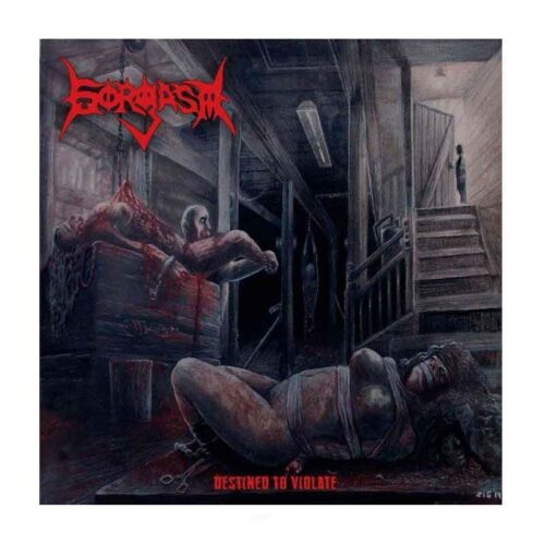 GORGASM - Destined To Violate LP Vinilo Rojo Transparente, Ed. Ltd. Numerada