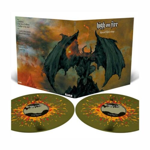 HIGH ON FIRE - Blessed Black Wings 2LP, Vinilo Verde Splatter, Ed.Ltd.