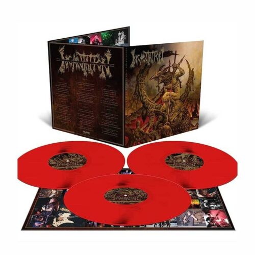 INCANTATION - Tricennial Of Blasphemy 3LP, Vinilo Rojo Sangre, Ed. Ltd.