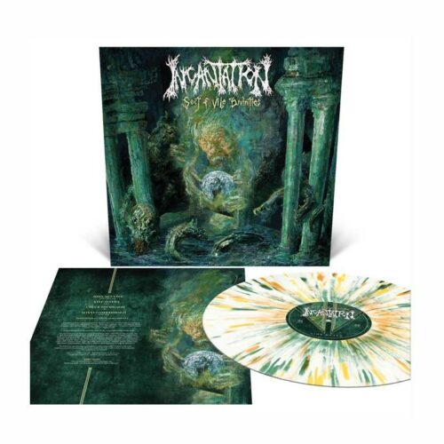 NCANTATION - Sect Of Vile Divinities LP, Vinilo Blanco Splatter, Ed. Ltd.