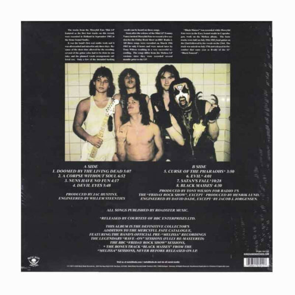 MERCYFUL FATE -The Beginning LP, Vinilo Negro