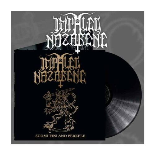 IMPALED NAZARENE - Suomi Finland Perkele LP Vinilo Beer Marble, Ed. Ltd.