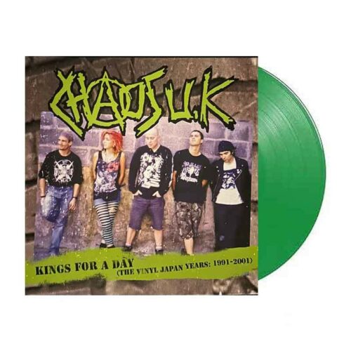CHAOS U.K. - Kings For A Day (The Vinyl Japan Years: 1991 - 2001) LP, Vinilo Verde, Ed. Ltd.