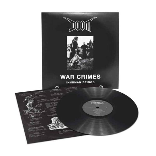 DOOM - War Crimes (Inhuman Beings) LP, Vinilo Negro