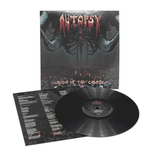 AUTOPSY - Sign Of The Corpse LP, Vinilo Negro