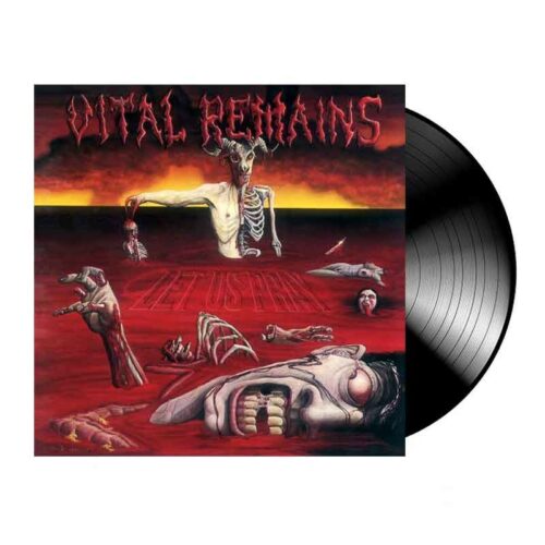 VITAL REMAINS - Let Us Pray LP, Vinilo Negro