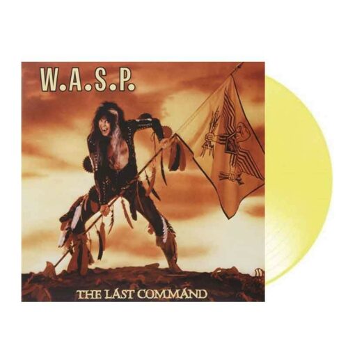 W.A.S.P. - The Last Command LP, Vinilo Amarillo