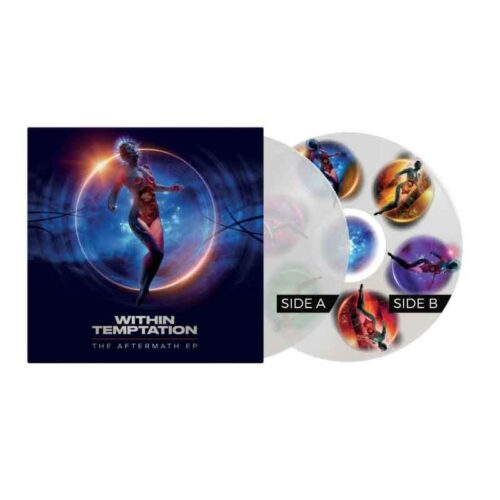 WITHIN TEMPTATION - The Aftermath EP LP, Vinilo Crystral Clear, Ed.Ltd. Numerada