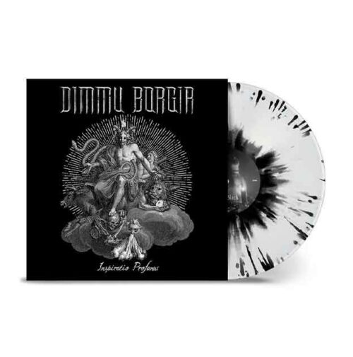 DIMMU BORGIR - Inspiratio Profanus LP, Vinilo Blanco/Negro Splatter, Ed. Ltd.