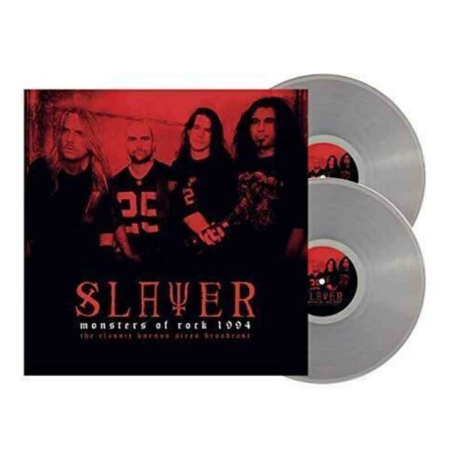 SLAYER - Monsters Of Rock 1994 - The Classic Buenos Aires Broadcast 2LP, Vinilo Transparente, Ed. Ltd.