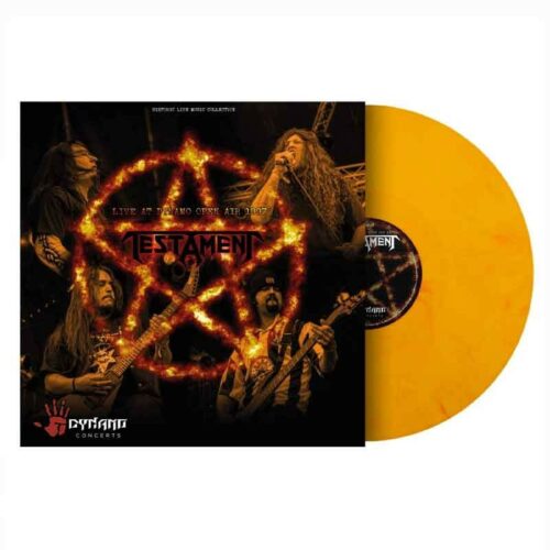 TESTAMENT - Live At Dynamo Open Air 1997 LP, Vinilo Naranja Marbled
