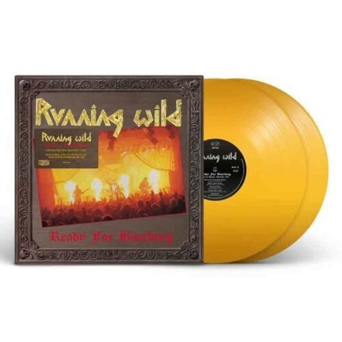 RUNNING WILD - Ready For Boarding 2LP, Vinilo Naranja, Ed. Ltd.