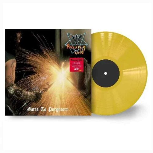 RUNNING WILD - Gates To Purgatory LP, Vinilo Amarillo