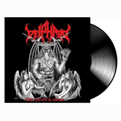 DEIPHAGO - The Devil's Work LP, Vinilo Negro