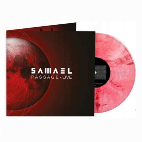 SAMAEL - Passage - Live LP, Vinilo Red White Marbled, Ed. Ltd.