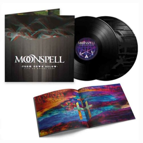 MOONSPELL - From Down Below (Live 80 Meters Deep) 2LP, Vinilo Negro