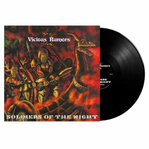 VICIOUS RUMORS - Soldiers Of The Night LP, Vinilo Negro, Ed. Ltd.