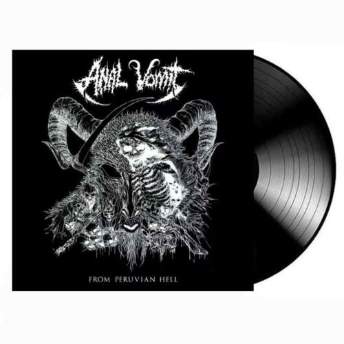 ANAL VOMIT - From Peruvian Hell LP, Vinilo Negro (Edición 22º Aniversario)