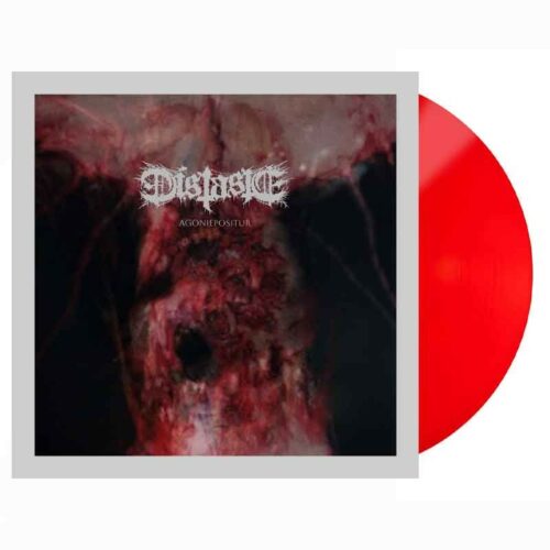 DISTASTE - Agoniepositur LP, Vinilo Rojo, Ed. Ltd.