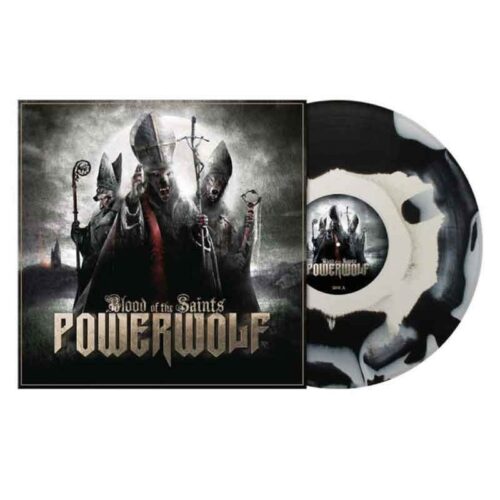 POWERWOLF - Blood Of The Saints LP, Vinilo White/Black Melt, Ed. Ltd. (Edición 15º Aniversario)