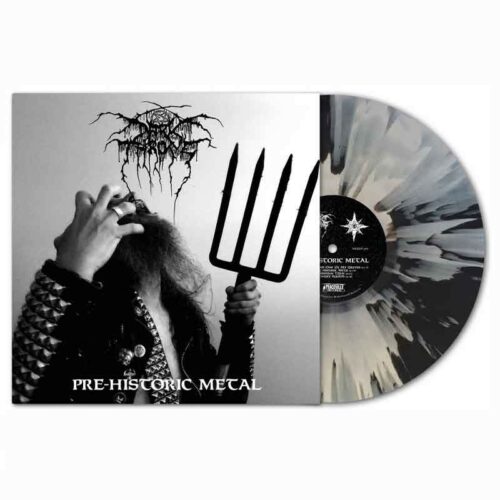 DARKTHRONE - Pre-Historic Metal LP, Vinilo Blanco/Negro Splatter, Ed. Ltd.