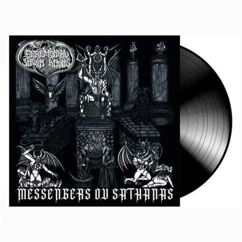 CEREMONIAL INCANTATIONS - Messengers Ov Sathanas LP, Vinilo Negro