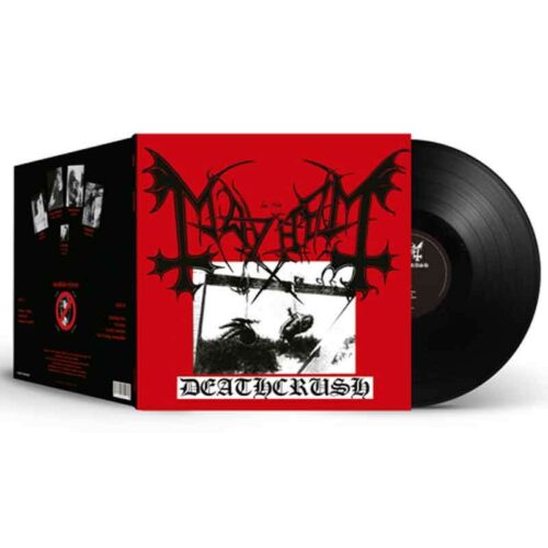 MAYHEM - Deathcrush LP, Vinilo Negro