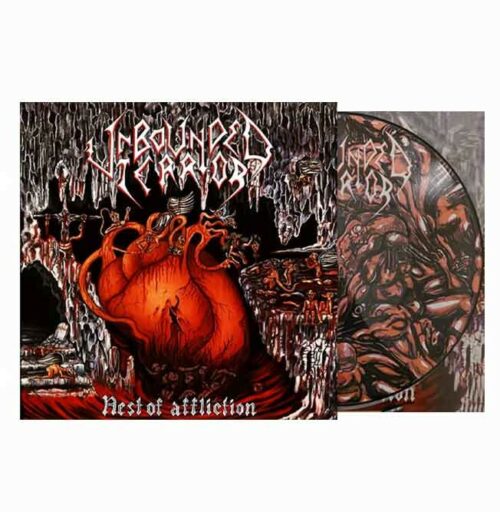 UNBOUNDED TERROR - Nest Of Affliction LP, Vinilo Picture Disc, Ed. Ltd. Numerada