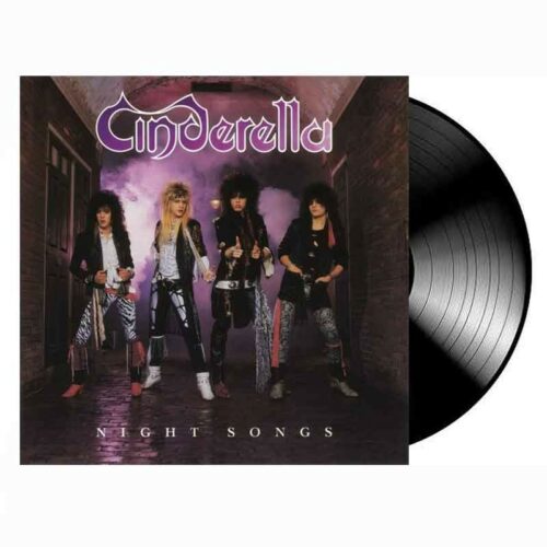 CINDERELLA - Night Songs LP, Vinilo Negro