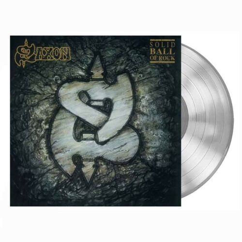 SAXON - Solid Ball Of Rock LP, Vinilo Silver, Ed. Ltd. Numerada