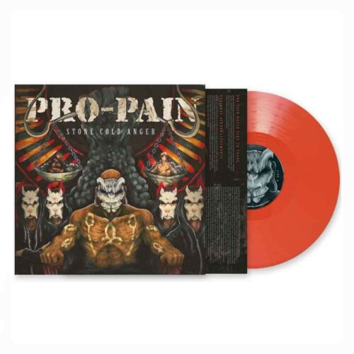 PRO-PAIN - Stone Cold Anger LP, Vinilo Naranja, Ed. Ltd.