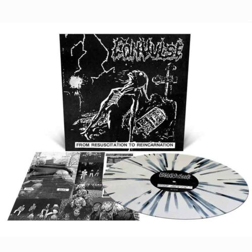CONVULSE - From Resuscitation To Reincarnation LP, Vinilo Blanco/Negro Splatter
